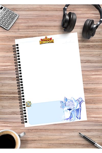 mertfigur Cookie Run Kingdom Spiral Notebook A5 (50 Sheets)