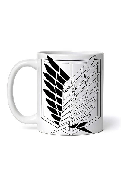 OEM Cană albă personalizată, Atac asupra titanilor, Aripile Libertății trei, ...