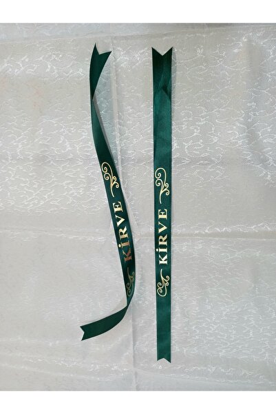 yörük tuhafiye Обрізання Кірве Зелена стрічка для руки, 10 штук, Кірве стрічка для руки, ширина 2,5 см, довжина 50 см