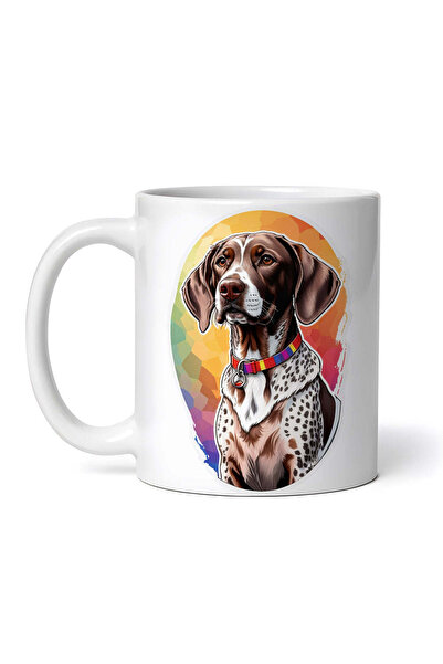 OEM Εξατομικευμένη λευκή κούπα, Γερμανικό Brac με κολάρο, INOVATIX®. 330ml