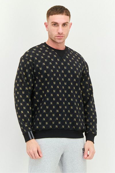 adidas Men Sportswear Fit Long Sleeve Outdoor Sweatshirt, Multicolor