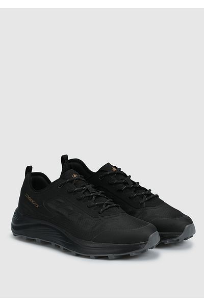 lumberjack Men's Black Sneakers - Satilus