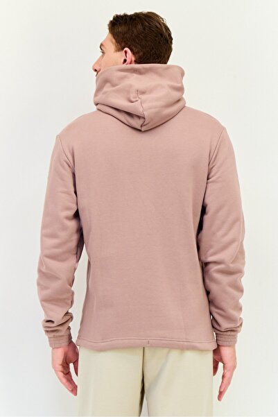 Reebok Men Sportswear Fit Long Sleeve CNY Outdoor Hoodie, Taupe