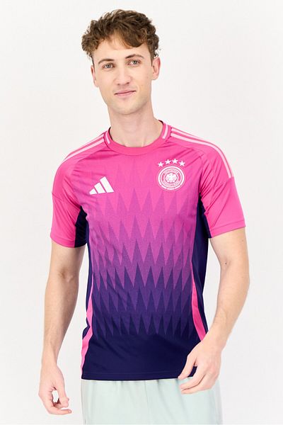 adidas Men Sportswear Fit Short Sleeve Germany Football Jersey, Multicolor