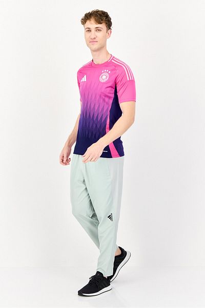 adidas Men Sportswear Fit Short Sleeve Germany Football Jersey, Multicolor