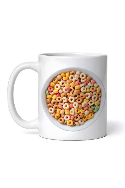 OEM Cană albă personalizată, bol pentru cereale cu fructe, Inovatix®. 330 ml