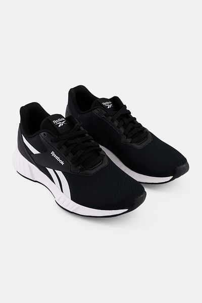 Reebok Women Lite Plus Lace Up Running Shoes, Black