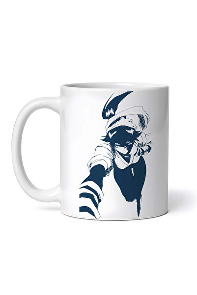 OEM Cană albă personalizată, Bleach Yoruichi Shihouin, INOVATIX®. 330 ml