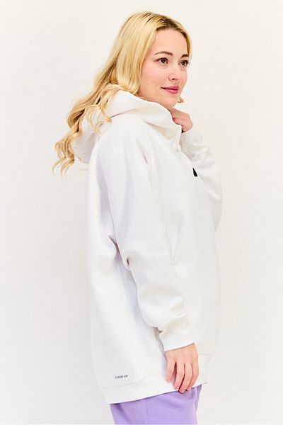 adidas Women Sportswear Fit Long Sleeves Outdoor Hoodie, White