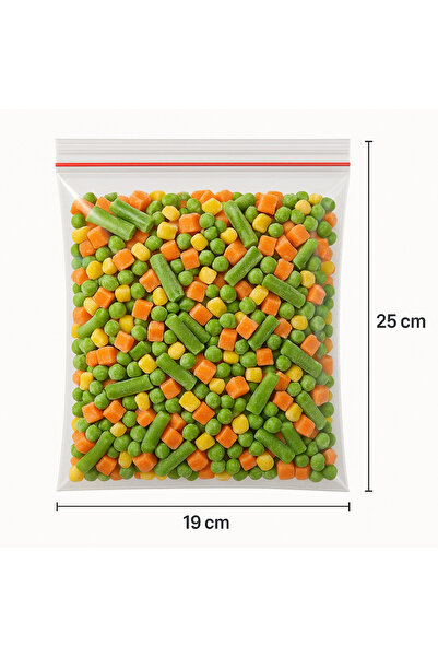 Genel Markalar Kilitli Naylon Poşet (kilitli Naylon Torba) 19x25 Cm (100 Adet)