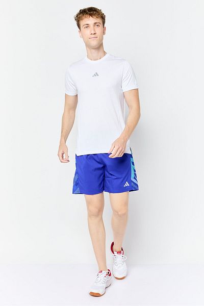 adidas Men Sportswear Fit 7 Inseam Running Shorts, Blue