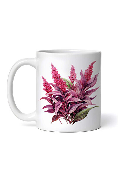 OEM Εξατομικευμένη Λευκή Κούπα, Σύνθεση με Λουλούδια Prince's Feather, Inovat...