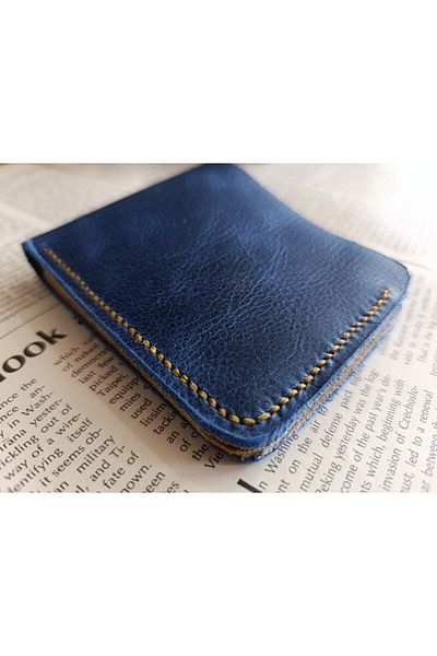 Mahfuz Real Leather Purely Handmade Wallet 22Cm*8Cm * 1 Bill Area 4 Card Compartments Yp7
