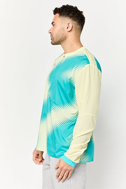 hoka Men Sportswear Fit Long Sleeve Training Wind Shell Jacket, Multicolor