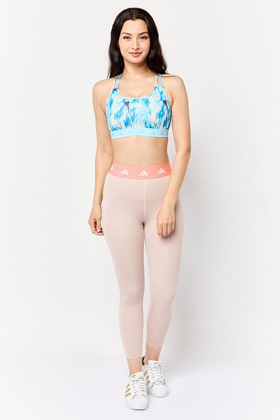 adidas Women Sportswear Fit Training Sports Bra, Turquoise
