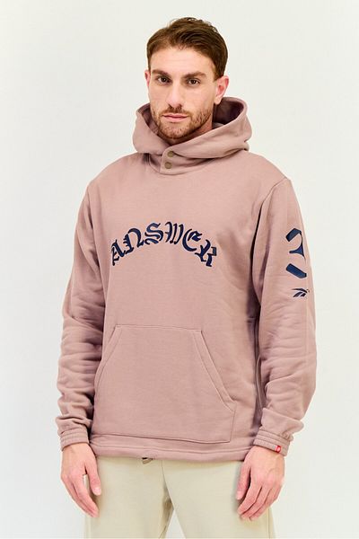 Reebok Men Sportswear Fit Long Sleeve Cny Outdoor Hoodie, Taupe