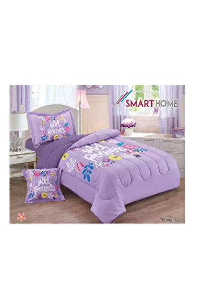 ROYAL ROSE Luxury 4-Piece Medium Filled Quilted Baby Bedspread and Comforter Set with Fitted Sheet 170x230cm