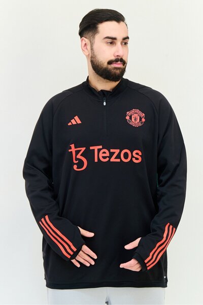 adidas Men Sportswear Fit Manchester United Tiro 23 Training Top, Black