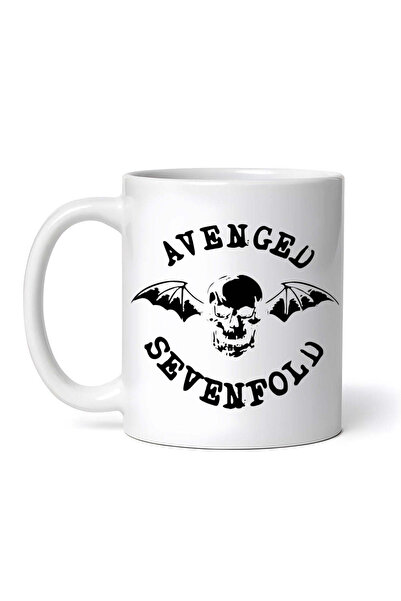 OEM Cană albă personalizată, Avenged Sevenfold, INOVATIX®. 330 ml