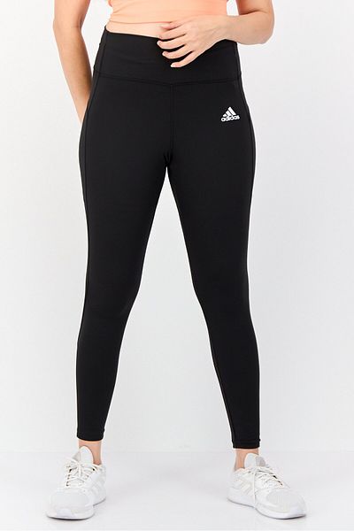 adidas Women Tight Fit Full Length Training Leggings, Black