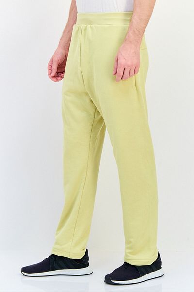 adidas Men Sportswear Fit Basketball Sweatpants, Light Yellow
