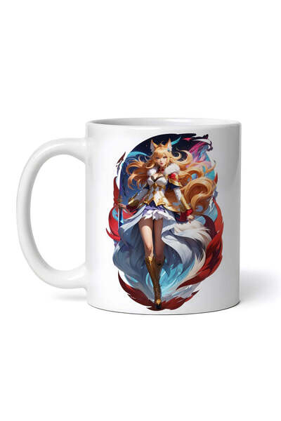 INOVATIX Personalized White Mug, Ahri Princess, Inovatix®. 330ml