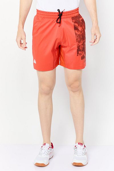 adidas Men Sportswear Fit Outdoor Shorts, Red