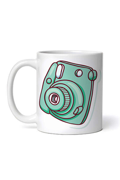 OEM Cană albă personalizată, cameră retro, Inovatix®. 330 ml