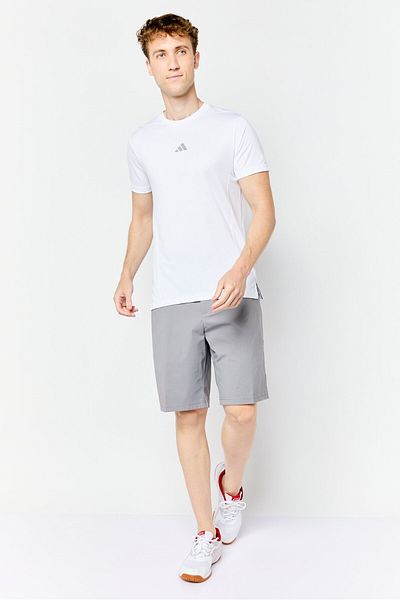 adidas Men Regular Fit 10 Inseam Golf Shorts, Grey