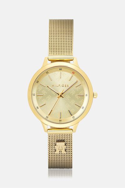 Tommy Hilfiger Women 1782588 Iris Quartz Stainless Steel Watch, Gold