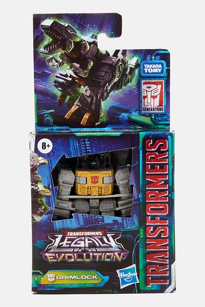 transformers Legacy Evolution Grimlock Action Figure, Grey/blue