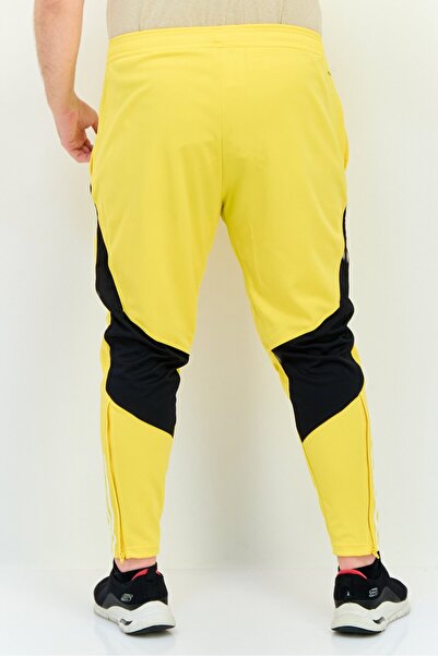adidas Men Sportswear Fit Juventus Brand Logo Training Training Pants, Yellow