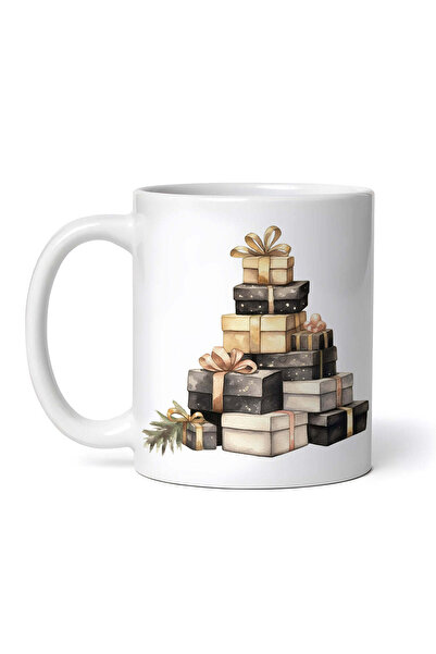 OEM Cană albă personalizată, aranjament cadou de Crăciun, INOVATIX®. 330ml