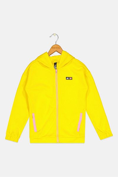 adidas Adidas x Lego Kids Boy Brand Logo Outdoor Hoodie, Yellow