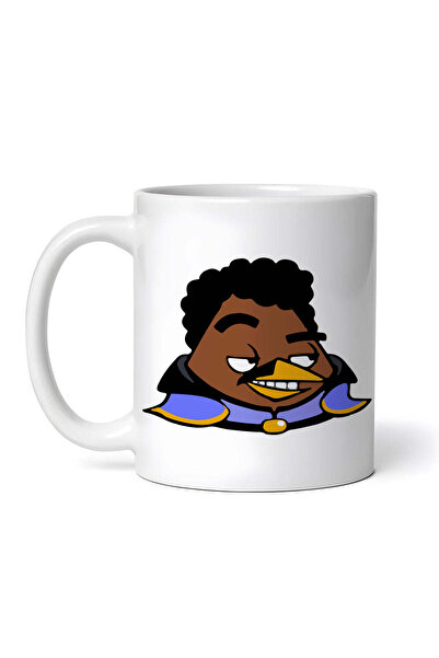 OEM Cană albă personalizată, Angry Birds Star Wars Lando Bird, Inovatix®. 330 ml