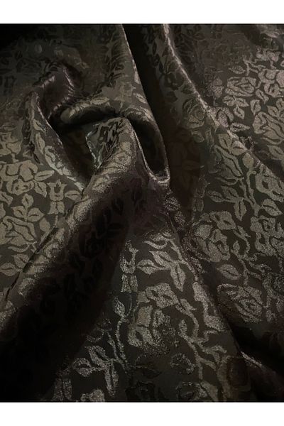 feminen Rochie de seară din țesătură din viscoză Jacquard Floș-abaya