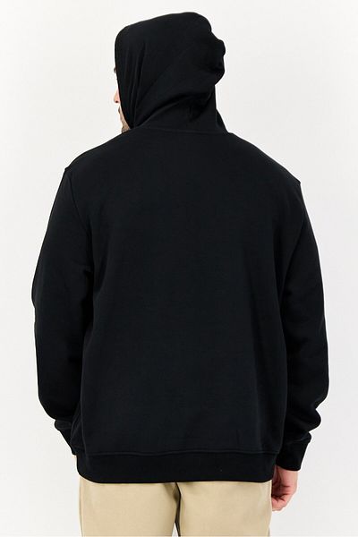 SKECHERS Men Sportswear Fit Long Sleeve Outdoor Hoodie, Black