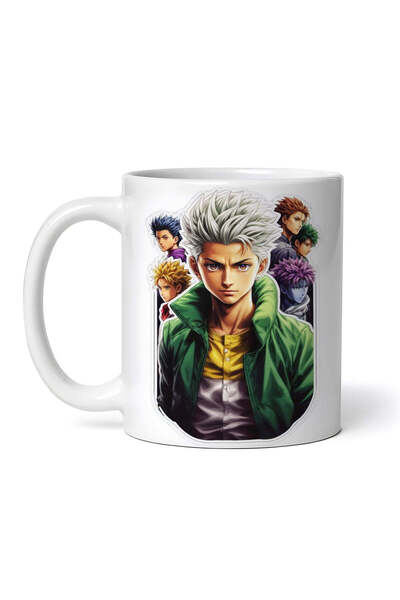 OEM Cană albă personalizată, Băiat cu jachetă, INOVATIX®. 330ml