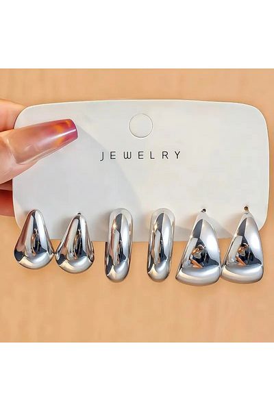 Perry Accesories 3 قطع من النادي المزدوج المكون من بوتيغا دموع متعددة منحني نادي نسائي