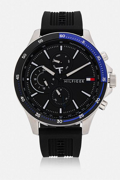 Tommy Hilfiger Men Th1791724 Multifunction Watch, Black