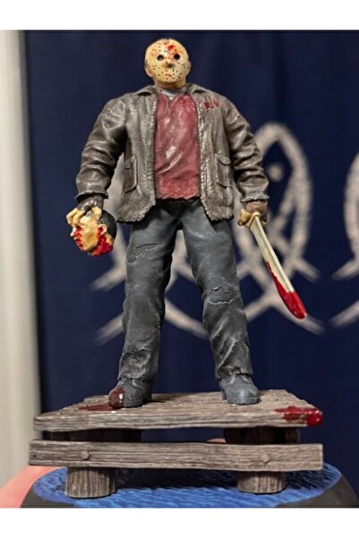hayatvesanat Jason Voorhees 17 cm Aksiyon Figürü, 13. Cuma Yeniden Başlatma K...