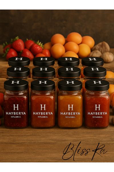 Blissra 6-Piece Jar 300ml - Jam Jar