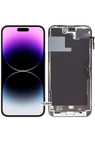 Qudex İphone 14 Pro Max Uyumlu Dokunmatik Lcd Ekran