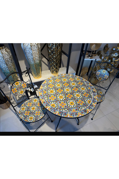 Larus 2li masa sandaliye takım