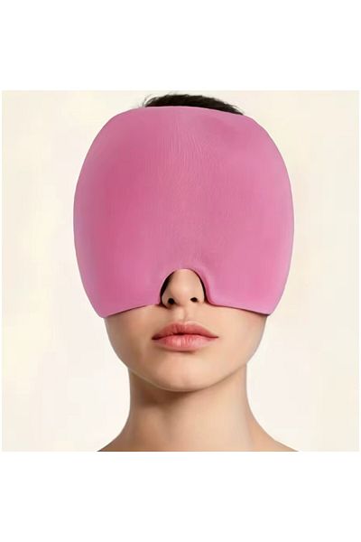 Seven And Headache Relief Cap, Hot and Cold Compress Hat, Ice Pack Bandage
