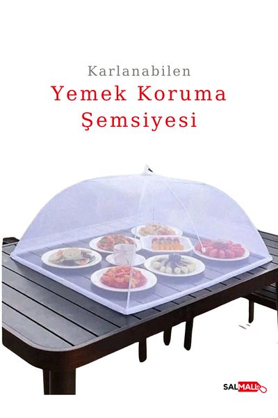 SalMall Foldable Food Protection Umbrella