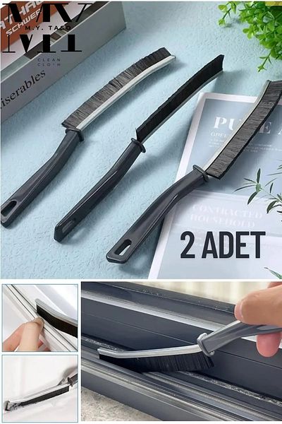 M.Y. TASO 3 PCS Multi-Purpose Multi-Fine Cleaning Brush Between Joints Bathroom Kitchen Sink Detail Cleaning Brush