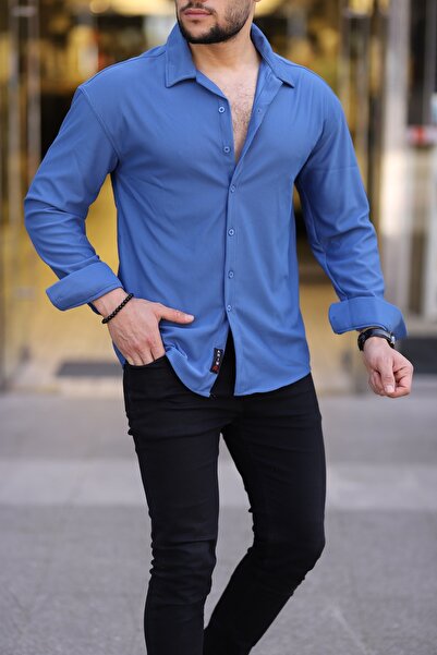efraim giyim Textured Oversize Ribbed Ottoman Shirt Unisex