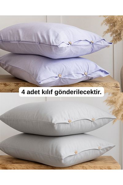 BESTİNA GOLD 4 Pillow Cases