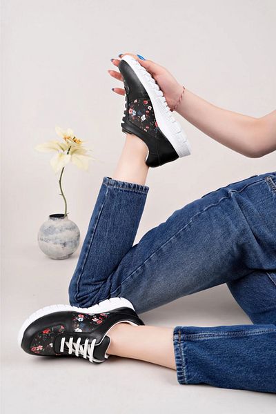 bellaista Patterned Women's Orthopedic Sports Shoes